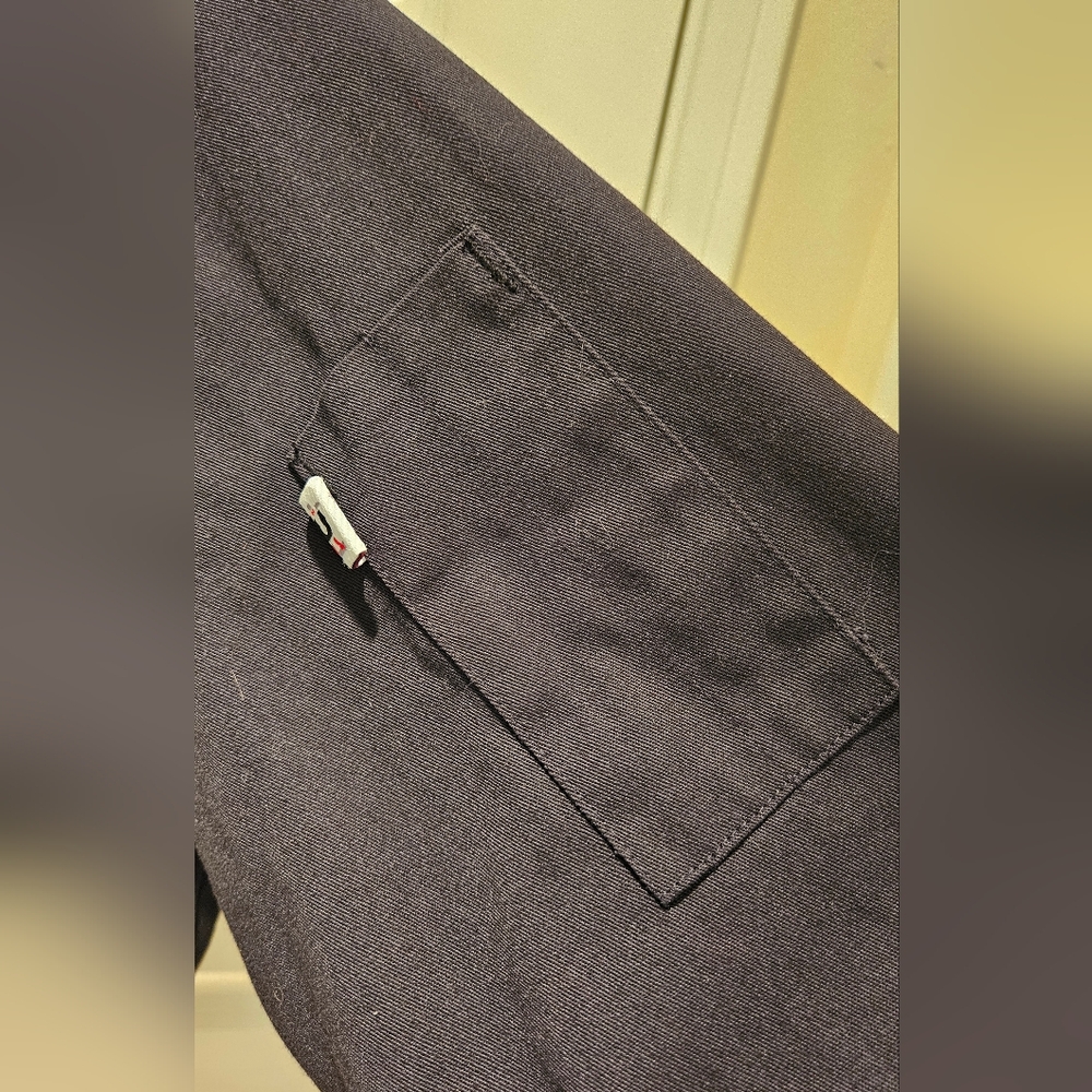 Uncommon Threads Black Chef Coat - Picture 4 of 5